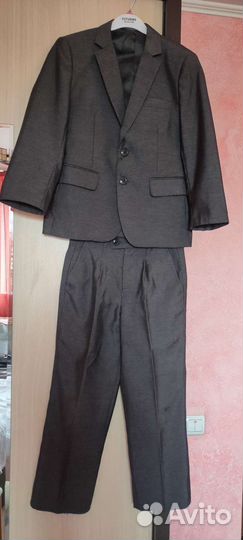 Школьная форма для мальчика серая 122 128