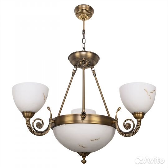 Люстра классическая B11148/3+3ABP WT BenCrezo