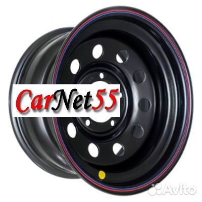 Off-Road Wheels 7x16/5x139,7 ET-3 D110 УАЗ черный