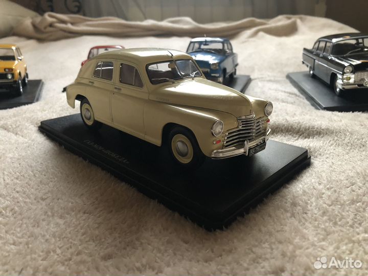 Модели автомобилей СССР 1:24