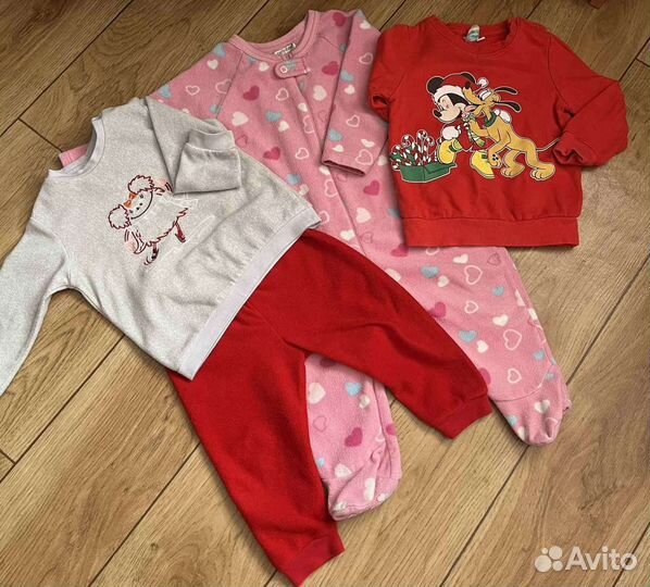 Вещи пакетом на девочку