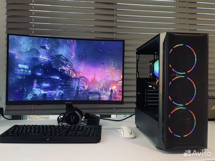Новый игровой компьютер(intel/rx570/16gb/512ssd)