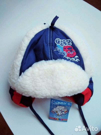Шапка зимняя на мальчика новая