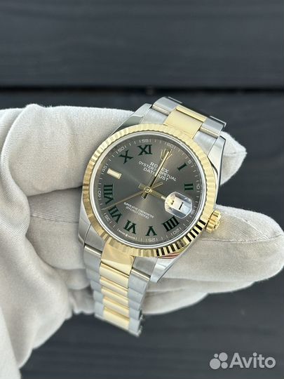 Rolex Datejust 36mm Steel & Yellow Gold Wimbledon