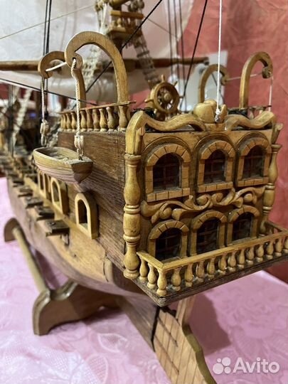 Корабль из дерева