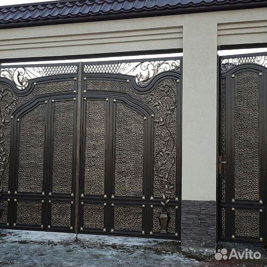 Кованые ворота