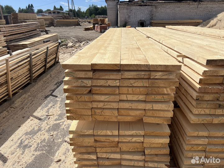 Доска обрезная 1 сорт 50х250 естественная влажност