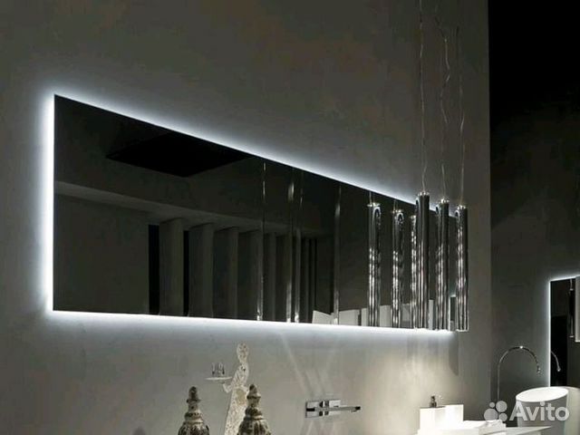 Зеркало с диодной подсветкой в ванную Malta
