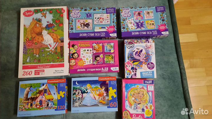 Пазлы детские
