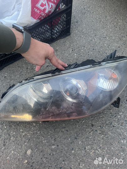 Фара передняя левая mazda 3 bk седан