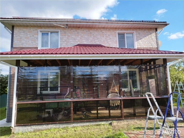 Мягкие окна для беседки