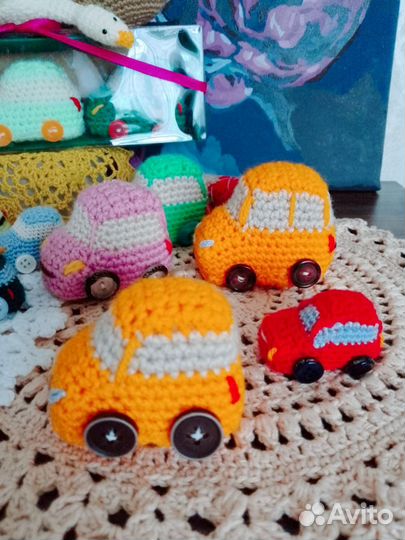 Вязаные игрушки ручной работы