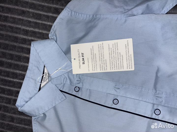 Рубашка для мальчика 122