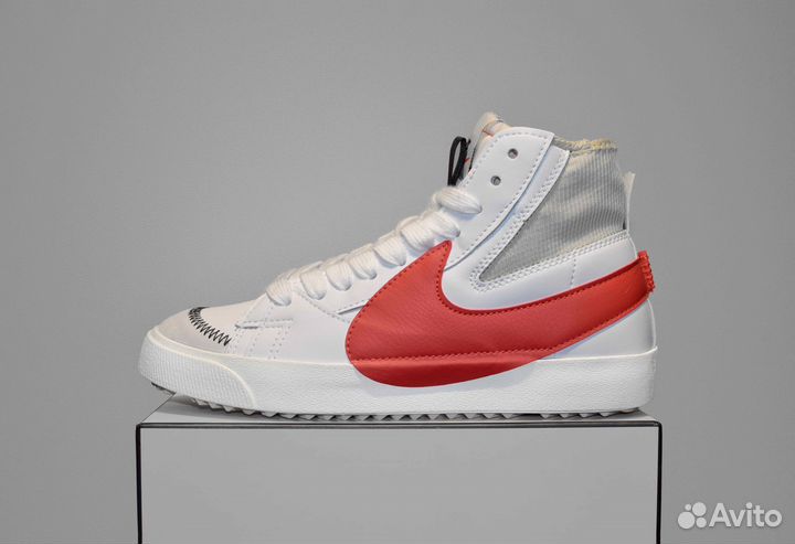 Nike Blazer 77 Jumbo Mid (41-45, Белые, Гарантия)