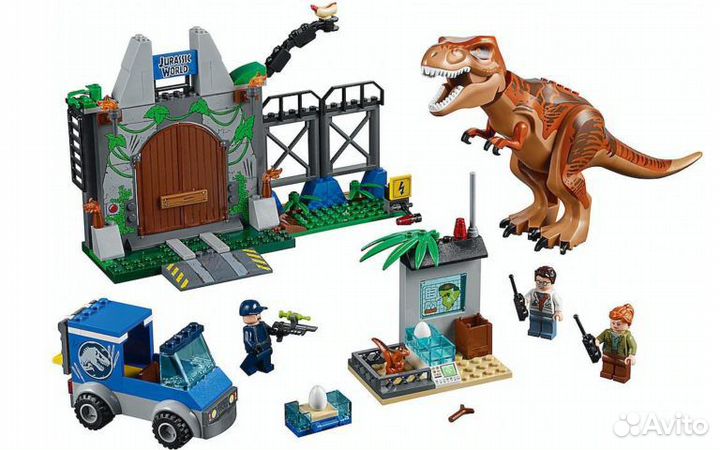 Конструктор 10920 Побег Ти-Рекса