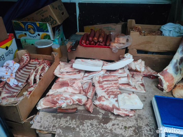 Домашняя свинина, говядина, куры, гуси, утки