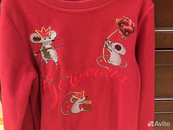 Платье для девочки флис 9 лет