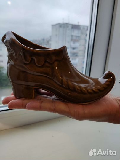 Пепельница СССР глиняная