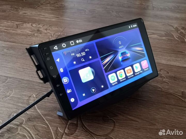 Магнитола 2 din android на Toyota Rav 4
