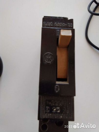 Автоматический выключатель бдс 6320-73 СССР