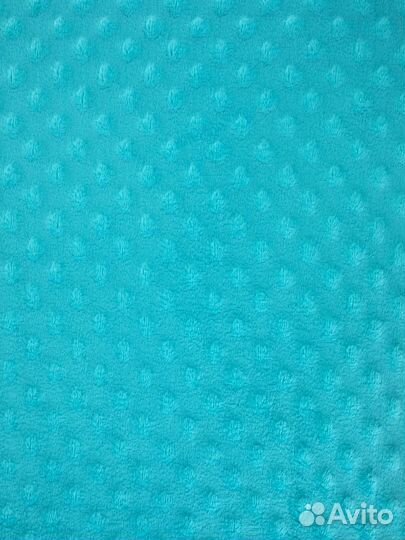 Ткань плюш минки, отрез 3 м, цвета в ассортименте