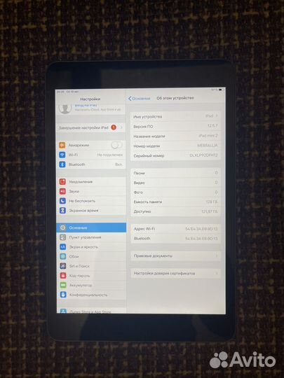iPad mini 128 gb