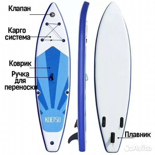 Сап Koetsu SUP (сап доска, сап борд)