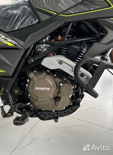 Мотоцикл Avantis Tourist 250 серый новый