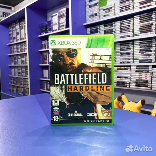 Battlefield hardline Xbox 360 (обмен)