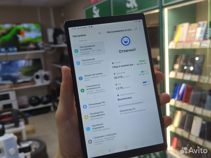 Планшет samsung galaxy tab a7 lite 3/32 Tmn01