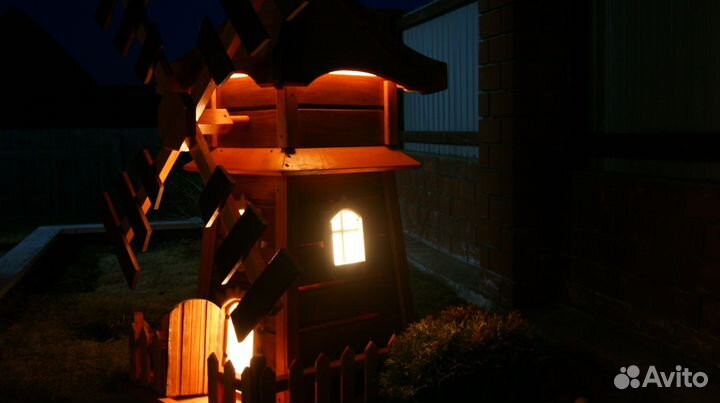 Мельница декоративная для сада