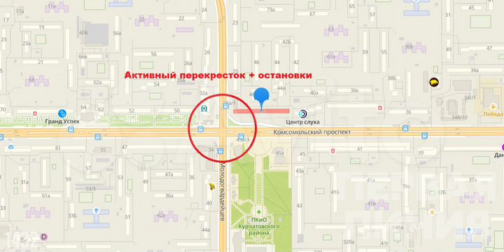 Сдам помещение свободного назначения, 54 м²