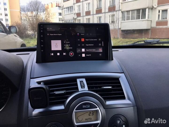 Магнитола Renault Megane 2 Android IPS
