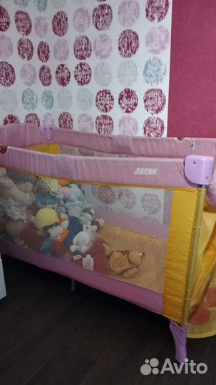 Детская кровать манеж