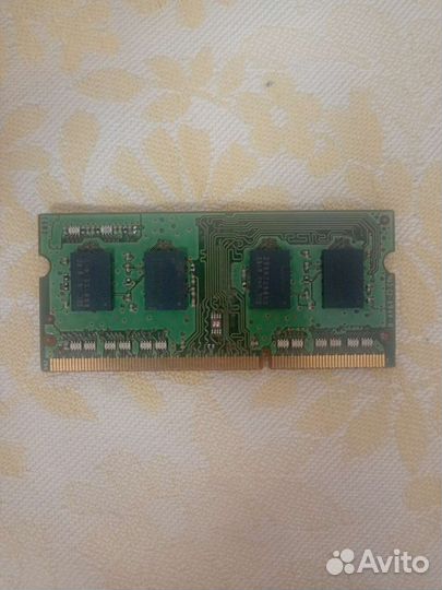 Оперативная память DDR3L для ноутбука 4 гб