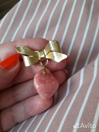 Милая брошь Бантик Винтаж