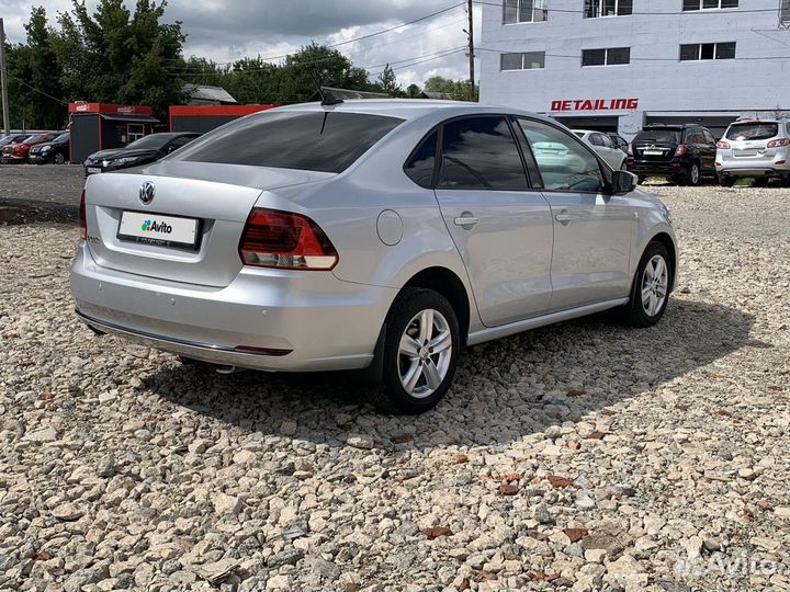 Volkswagen Polo 1.6 AT, 2017, 119 800 км