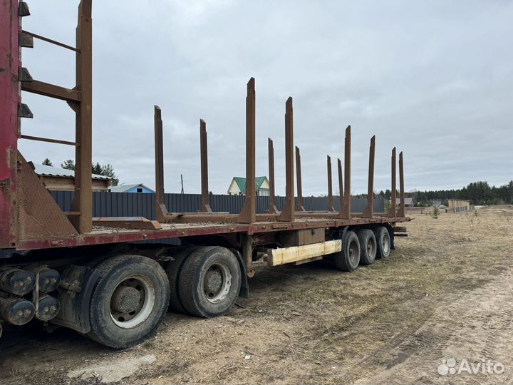 Полуприцеп бортовой Krone SD 24, 2001