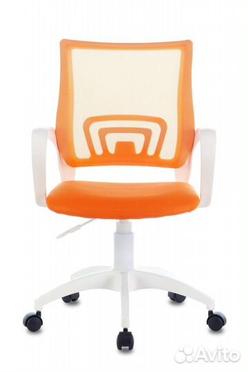 Кресло Бюрократ CH-W695NLT оранжевый TW-38-3 TW-96