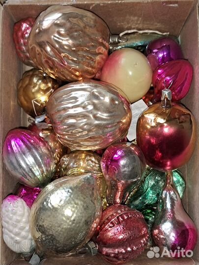 Елочные игрушки СССР