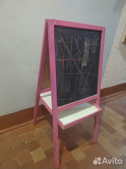 Мольберт детский двухсторонний, б/у