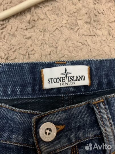 Джинсы stone island junior