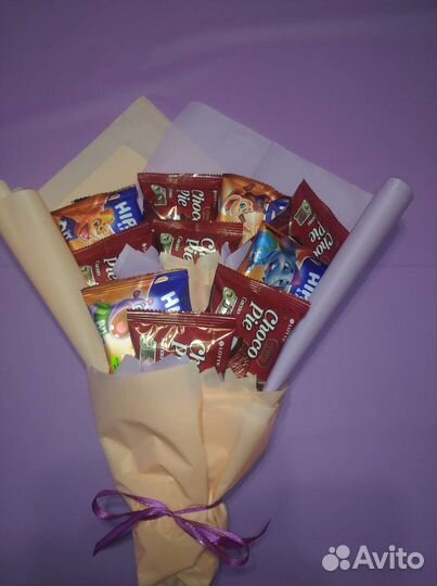 Сладкий букет для ребенка