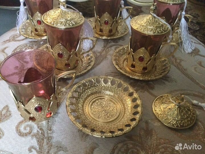 Чайно-кофейный сервиз. Новый. Турция