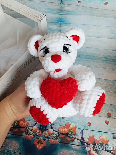 Плюшевый медведь ручная работа
