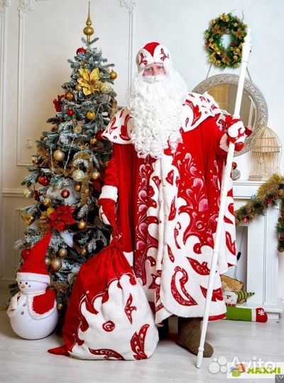 Костюм деда мороза