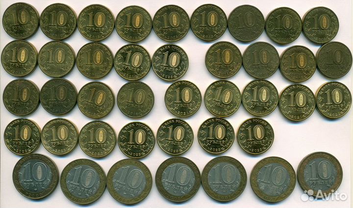 Юбилейные монеты России, от 1 до 25