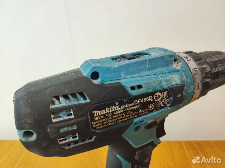 Аккумуляторная дрель-шуруповерт Makita DF488D