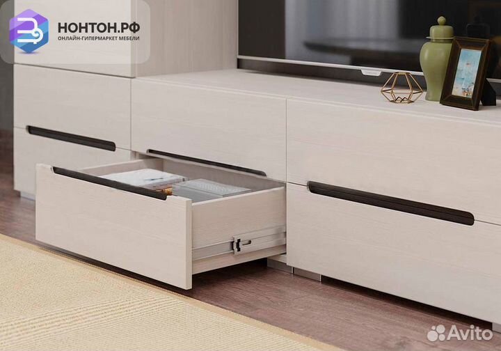 Гостиная Эколь №2 сандал светлый