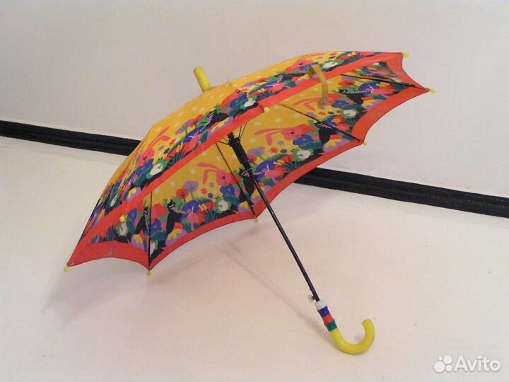 Детский Зонт-Полуавтомат-полутрость в Хабаровске